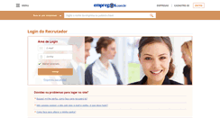 Desktop Screenshot of empresa.empregos.com.br