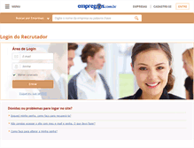 Tablet Screenshot of empresa.empregos.com.br