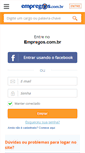 Mobile Screenshot of candidato.empregos.com.br