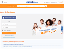 Tablet Screenshot of candidato.empregos.com.br